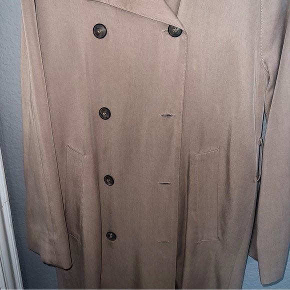 Reformation Tan Trench Coat NWOT - Picture 6 of 12